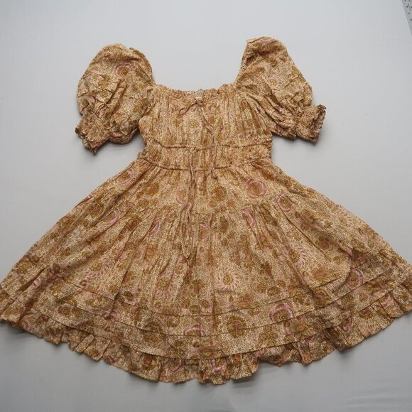 Ulla Johnson Juniper Floral Mini Dress Size 6 - Picture 4 of 13